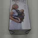 Momcozy Baby Carrier - Ergonomic, Cozy and Lightweight Carrier for 7-44lbs, Effortless to Put On, Ideal for Hands-Free Parenting, Enhanced Lumbar Support, Purehug for Infant to Toddler, Black