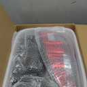 Boine Tail Light Compatible With 2005-2015 Toyota Tacoma Pickup Driver and Passenger Side Rear Light Brake Lamps LED Lens - Bulb and Harness Included 8155004160 8156004160