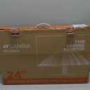 SANSUI Gaming Monitor, 24 Inch 180Hz, FHD 1080P 1ms 110% sRGB Computer Monitor, HDMI DP Ports VESA Support for Game Office (HDMI Cable Included) (Black)