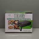 Portable Charcoal Grill,17" Folding Portable BBQ Charcoal Grill Compact Tabletop Mini Smoker Small BBQ Grill Outdoor for Travel Backyard Picnic Beach