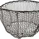 Collapsible Fishing Net - 56-Inch Retractable Landing Net with Telescopic Pole - Fishing Equipment for Catch-and-Release by Wakeman (Gold)
