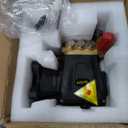 TOOLCY Pressure Washer Pump Max 4400 PSI 4.2 GPM, 1" Shaft Horizontal Gas Power Washer Pump Replacement, Direct Drive Triplex Plunger Replacement Pump with Pressure Adjustment Unloader, 5 Nozzle Tips