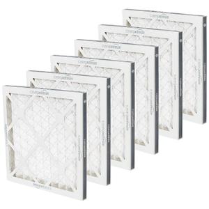Amazon Basics MERV 5 AC Furnace Air Filter, 12x12x1 inches, 6-Pack (Actual size: 11.75" x 11.75" x 0.75")