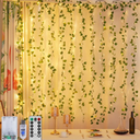 Curtain  Vines Fake Ivy Vines Curtain String Light 3,5x5 ft