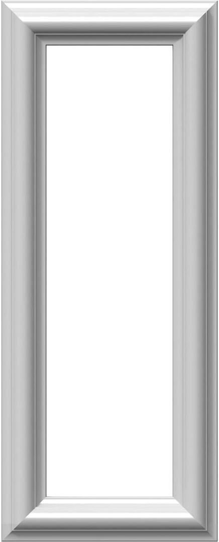 Ekena Millwork PNL08X20AS-01 8"W x 20"H x 1/2"P Ashford Molded Classic Wainscot Wall Panel