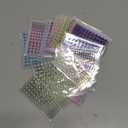 Rhinestone Stickers 4125 PCS, Nicpro Self Adhesive Gems Stick on Face Body Hair Makeup Festival, Bling Jewels in 3 Size 25 Colors,25 Embellishments Sheet for Decorations Crafts Nail Card