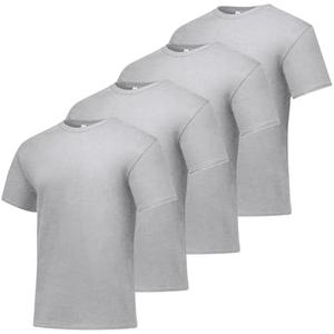 Hanes Men's Short Sleeve Essentials Crewneck Cotton T-Shirt, Multipack Size 3XL