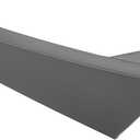 ALMULOO Lower Air Deflector Front Compatible with 2014-2020 Chevrolet Impala Replacement for 22990242 GM1092239 Plastic PP Black