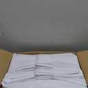Fitable White Table Clothes for Rectangle Tables, 6 Pack - 90 x 132 Inch - Reusable and Elegant Tablecloths, Polyester Fabric Table Covers for Wedding, Party, Banquet, Formal Events