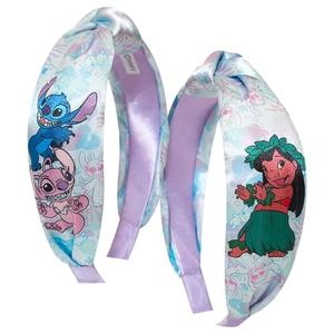 LUV HER Licensed Lilo & Stitch One Thick Knotted Headband For Girls - One Size Fits All - Hair Accessories For Her, Ages 3+