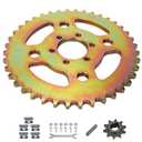 High Speed 420 Rear Sprocket 40 Tooth Replacement for Mini Bike Coleman CT100U CC100X Baja Doodle Bug DB30 RB100 B100 Monster Mega Moto 80cc 105cc Motovox MBX10 MBX11 Minibike Parts (37mm Bore)