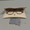 Madison Avenue Square Vintage TR90 Blue Light Blocking Reading Glasses for Women, Anti Eyestrain/Glare Computer Readers