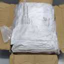 HAINARverS Stretch Spandex Folding Chair Covers 30PCS Universal Fitted Chair Cover Protector for Wedding, Party, Banquet, Holidays, Celebration, Decoration(White, 30 PCS)