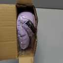 Cat Cone Collar,Cute Waterproof Cat Recovery Collar,Anti-Bite Lick Wound Healing Safety Elizabethan e Collar for Cats,Purple Flower All-Season Style M