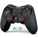 TERIOS Wireless Controllers Compatible with Play-Station 4 Game Controllers for PS-4 Pro/PS-4 Slim, Built-in Speaker & Stereo Headset Jack Multitouch Pad Rechargeable Lithium Battery