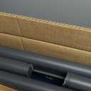 Aluminum Chaise Lounge Chair Outdoor, Foldable & Assembly Free Outdoor Lounge Chair with 5 Position Adjustable Backrest, Patio Pool Lounge Chairs for Outside Poolside Beach Lawn, 1PC, Lake Blue