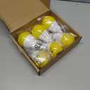 LEDERA LED Amber Light Bulbs, A19 9W(60W Equivalent) 2000K Amber Yellow LED Bulbs, E26 Base for Bedroom, Porch, Baby Nursery Room, Yard, Patio Lighting, Non-Dimmable, 6 Packs, 120VA1907W9E26