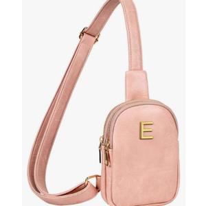 Freesya Birthday Gifts for 5 6 7 8 9 10 11 12 Year Old Girls, Initial Crossbody Bag for Girls, Tween Girls Trendy Stuff, Mini Sling Bag for Travel, Teen Girl Gifts Trendy Stuff, Small Everyday Bags
