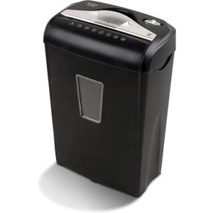 Aurora AU870MA High-Security 8-Sheet Micro-Cut Paper Credit Card Shredder Black