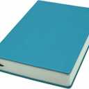 jooact Thick Sketchbook 660 Pages Notebook Soft Faux Leather Cover Journal 80GSM Paper Notepad Drawing Book Memo Writing Sketch Pad Diary Notebook (A4, Blue)