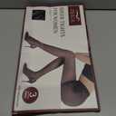 2 x 3 Pairs Sheer Tights for Women, 20 Denier Nylon Sheer Black Tights,Black,Nude,S-XL (Black, M)