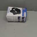 Upgraded Travel Pillow, U-Shaped Airplane Head Strap for All Heights, 360 Support, 3D Sleep Mask, 100% Light Blocking, Long Flights Essentials Headrest, Stop Bobblehead, Black