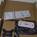 MOUNT PRO Single Monitor Wall Mount for 13 to 32 Inch Computer Screens, Gas Spring Monitor Arm Holds Up to 17.6lbs, Full Motion Adjustable Wall Bracket, VESA Mount 75x75, 100x100, Black