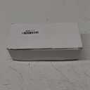 Sliding Patio Door Handle Set with Key Cylinder and Mortise Lock Fits 3-15/16 Screw Hole Spacing, Sliding Glass Door Latch Lock Replacement Part, Fits Door Thickness from 1in to 1.75 in (White)