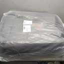 FREESOO Gray Car Seat Cover Full Set - Faux Nappa Leather Seat Covers for Cars, Luxury Breathable Waterproof Front Seats Cushion Protectors with Lumbar Support, Universal Fit for Sedans SUVs Pickups