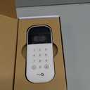 myQ Smart Garage Door Video Keypad with Wide-Angle Camera,Customizable PIN Codes,and Smartphone ControlTake Charge of Your Garage Access Works with Chamberlain, LiftMaster and Craftsman openers,White