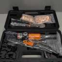 10 Tons Hydraulic Crimping Tool with 9 Dies - Battery Cable Crimper Tool & Wire Rope Crimping Tool for 12 to 2/0 AWG, 1/16" 1/8" 3/16" Stainless Steel Cable Railing Tool