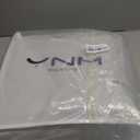 YnM Cotton Waffle Weave 3-Side Zipper Duvet Cover for Weighted Blankets | Easy on, Easy Off Oatmeal, 88"x104"