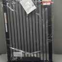 Fairy Baby 40.5" Extra Tall Baby Gate No Drill, 29.6"-40.5" Extra Wide Wide Dog Pet Gate Indoor, Metal Pressure Mounted Safety Child Kid Gate, Auto Close Pet Cat Proof Gate for Stairs Doorway, Black