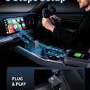 Wireless CarPlay Adapter for iPhone Plug & Play Seamless Connection Convert Wired to Wireless CarPlay for iOS 10+ and Cars from 2016