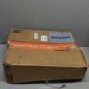 50 Inch TV Stand with Power Outlet Small Entertainment Center with Storage 3 Tier TV Consoles for Living Room Bedroom Office, Farmhouse TV Media Console Table for 50 43 40 32 Inch TV, Rustic Grey