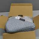 Cervical Neck Pillows for Pain Relief Sleeping, High-Density Memory Foam Pillow Neck for Bolster Support and Shoulder Relaxer, Decompression Devices Orthopedic Roll Pillow for Bed Office (Grey)