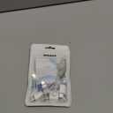 Lightning to USB C Adapter 4 Pack - Fast Charging & Data Transfer USB Type C to Lightning Charger Connector Compatible with iPhone 15/16/17 Pro Max/Plus, Samsung, Pixel - (Not for Headphones/OTG) (White)