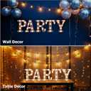 Marquee Letters H, Led Letter Lights, 26 Alphabet Battery Powered LED Light Up Name Sign, Decorative Lighted Standing Letters for Graduation Party Night Light Wedding Birthday Room Bar Wall Decor