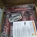 kakoya Flameless LED Candles with Timer 5 Pc Flickering Flameless Candles for Romantic Ambiance and Home Decoration Stable Acrylic Shell,with Embedded Star StringBattery Operated CandlesRed