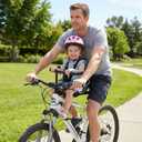 Bike Seat - Front Mount, Bike Seat for Adult Bike,Retractable Baby Bike Seat Front Mounted, Standard