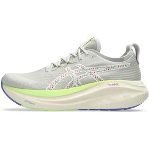 ASICS Men's Gel-Nimbus 27 Running Shoes (11, Nature Bathing/Lime Green)