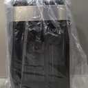 Small Portable Space Heater for Indoor Use - VOCRS 1500W PTC Electric Heater with Thermostat, Remote Control, 12H Timer, Eco and Fan Mode, Rapid and Safe Heating for Bedroom, Office