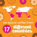 Donut Caf - Coffee Gourmet Pods, Classic Blend, Medium Roast  Non-GMO, Gluten Free  Compatible with Keurig K Cup Brewers  Smooth & Delicious  80 Count