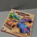 Klever Kits 4 DIY Wooden Race Cars-Build & Paint Your Own Wood Craft Kit, 4 Race Cars Toy, Easy to Assemble Arts Crafts Kit, Birthday Party Presents for Kids Boys and Girls