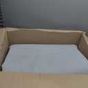 LBRO2M Boho Area Rug 8X10 Washable Rugs for Bedroom Low Piles Indoor Carpet, Non Slip Soft Rug for Living Room, Dining Room, Red Rug Foldable Pet Friendly Area Rugs Stain Resistant (8'X10' Red)