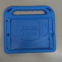 BMOUO Kids Case for iPad 9th/8th/7th Generation (iPad 10.2 Inch, 2021/2020/2019) with Built-in Screen Protector, Durable Shockproof Handle Stand iPad 9th 8th 7th Generation Case for Kids, Blue