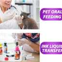 60ml Syringe for Liquid, Oral, Scientific Labs, Measurement, Dispensing, Catheter Tip with Cap- 10 Pack 60ml Syringes