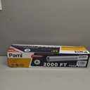 PAMI 24"X2000ft Clear Plastic Cling Wrap for Food, Bulk Commercial Food Wrap with Dispenser, Bpa-Free, Microwave & Freezer Safe