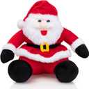 Santa Stuffed Christmas Santa Clause Toy Plush for Family and Kids Plush Doll Stuffed Animal 11 inch