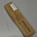 Freestanding Pet Gate Metal Support Feet, Triangle Support Feet Set of 2 for Extra Wide Foldable Pet Gate, Easy to Install, A Pair of Safety Fence Feet for Wooden Dog Gate, Black